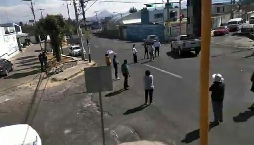 Cierran Avenida En Ocotlán Por Conflicto En La Capao Cuarto De Guerra Tlaxcala 2305